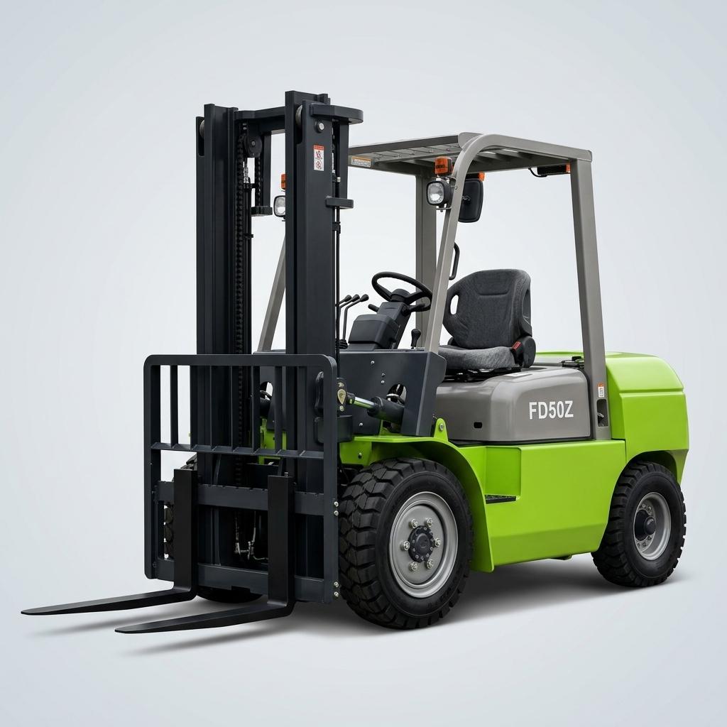 Дизельный вилочный погрузчик Zoomlion FD50Z, 5 т