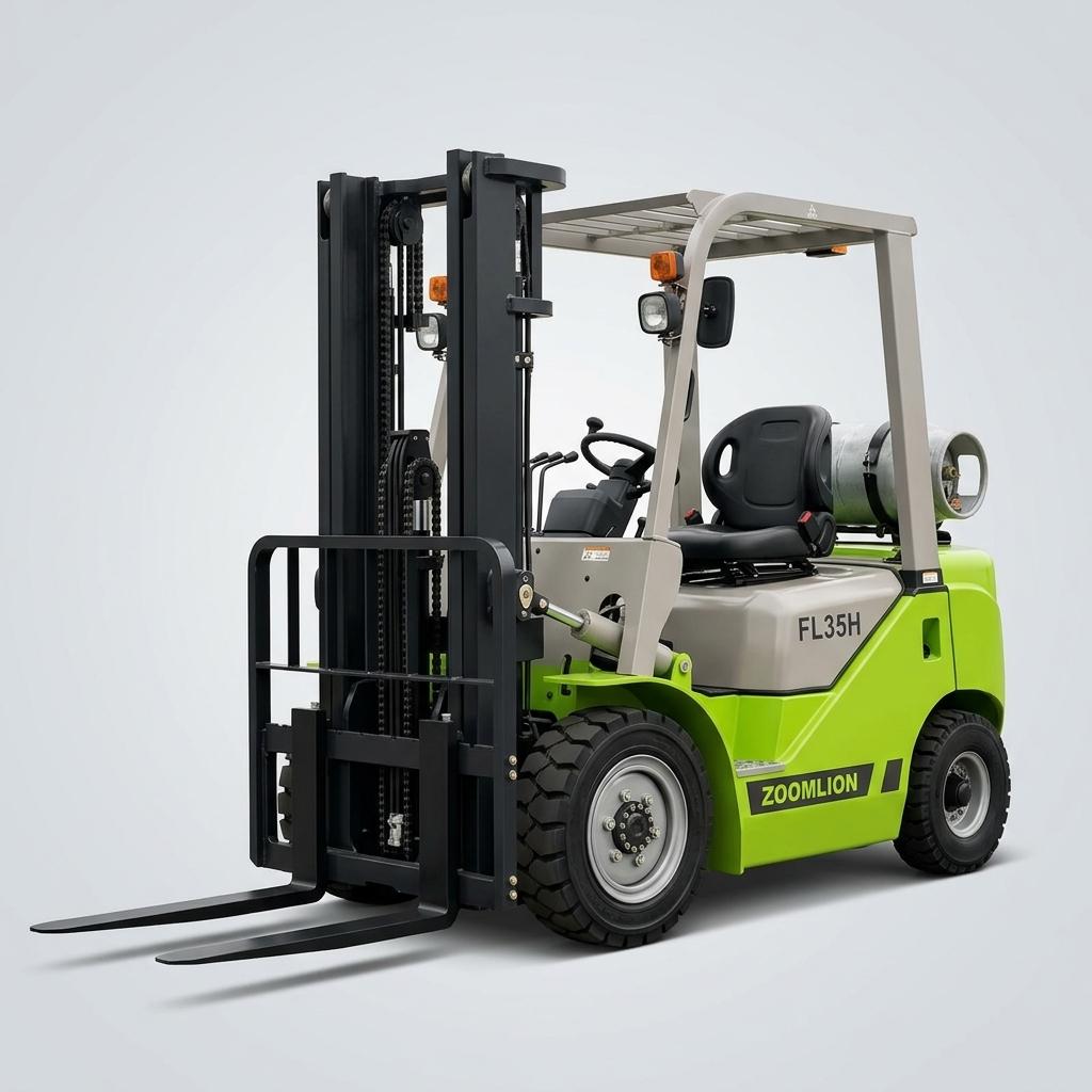 Газобензиновый вилочный погрузчик Zoomlion FL35H, 3,5 т