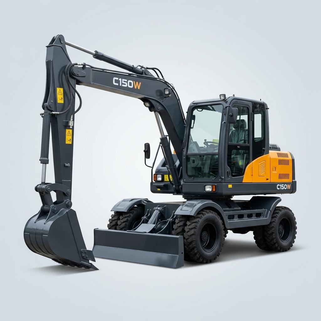 Колёсный экскаватор XINYUAN C150W